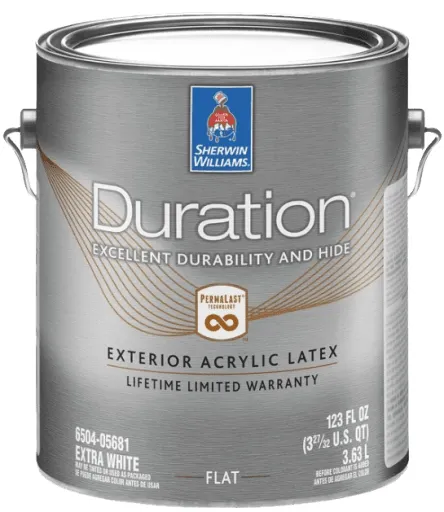 duration exterior paint